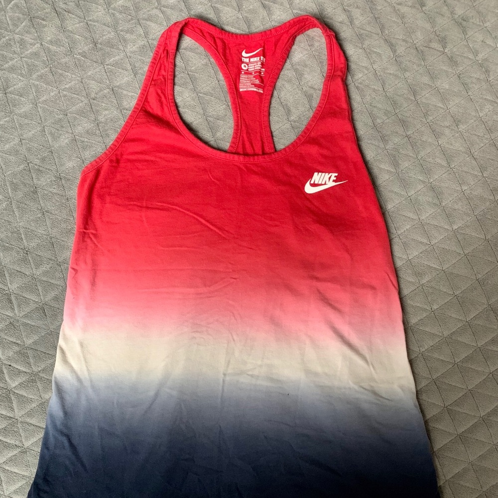 Nike Racerback America Ombre Workout Shirt
